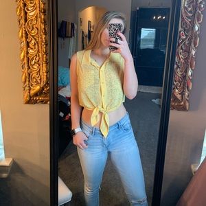 Yellow tank top